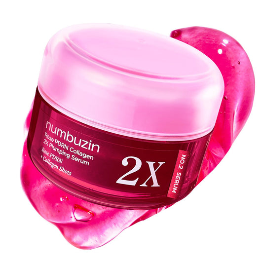No.2 Rose PDRN Collagen 2X Plumping Serum – Ορός Προσώπου με Rose PDRN, Κολλαγόνο & Πεπτίδια για Σύσφιξη και Όγκο