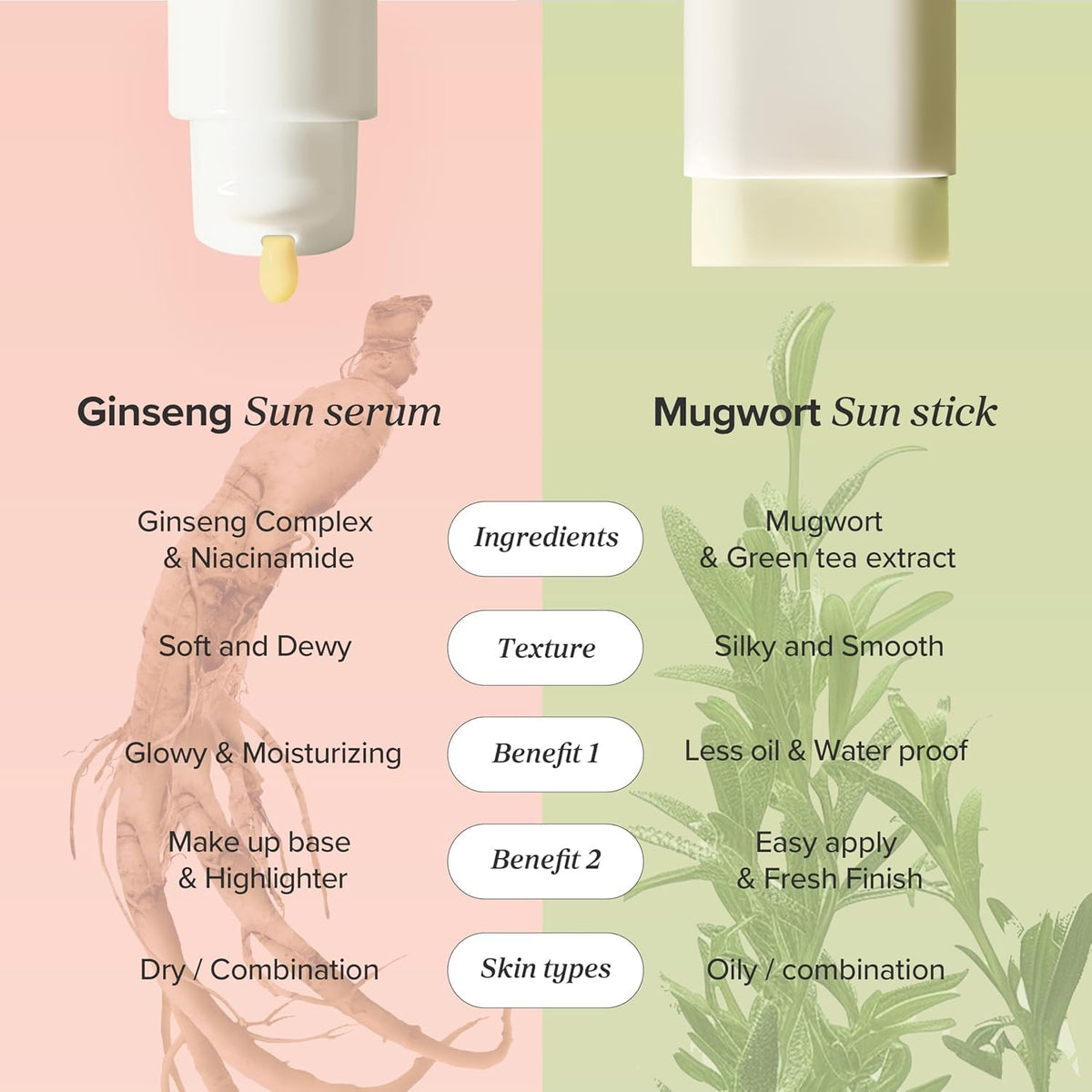 Matte Sun Stick Mugwort + Camelia