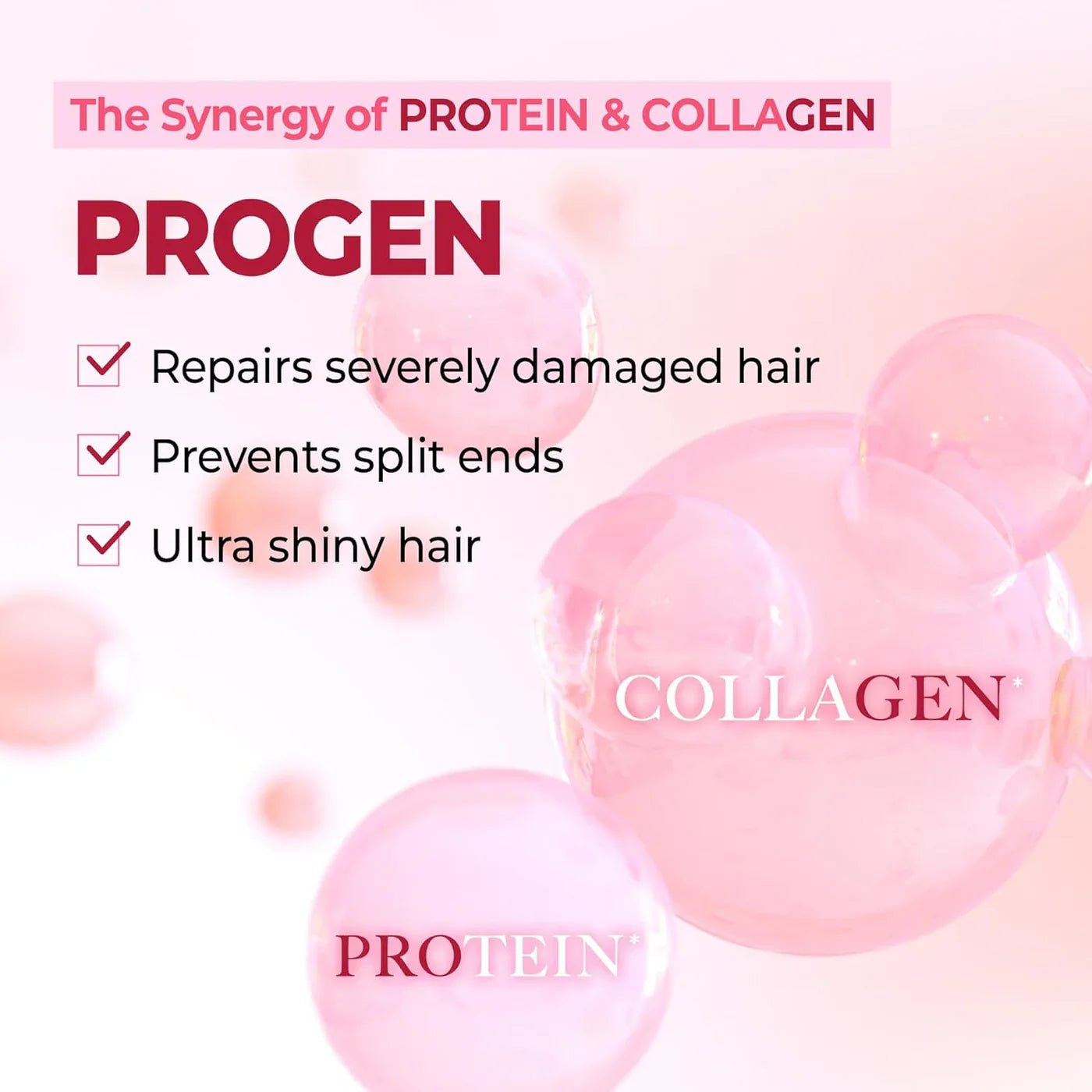 Progen Double Bonding Capsule Hair Mask Violet Muguet – Μάσκα Επανόρθωσης με Πρωτεΐνες & Κολλαγόνο για Βαθιά Θρέψη
