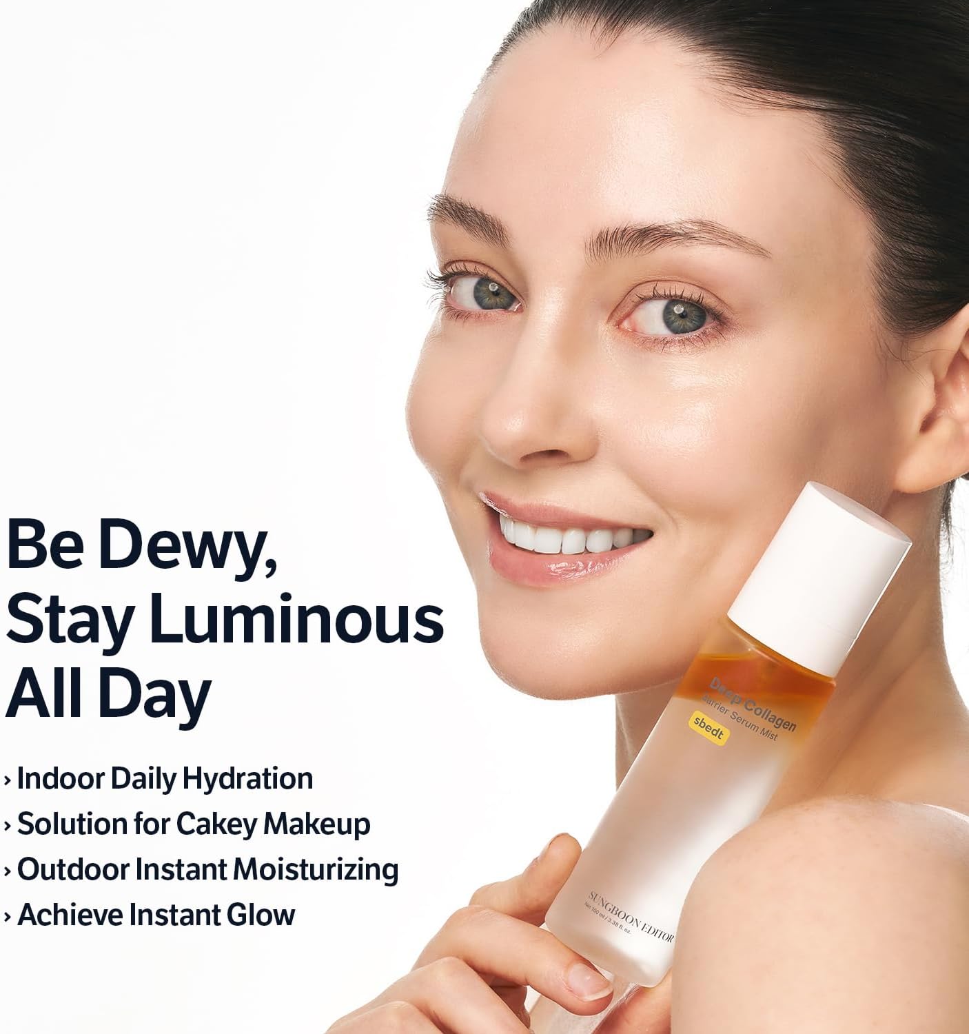 Deep Collagen Barrier Serum Mist - Ενυδατικό Serum Mist Προσώπου με 60% Κολλαγόνο για Ελαστικότητα & Λάμψη