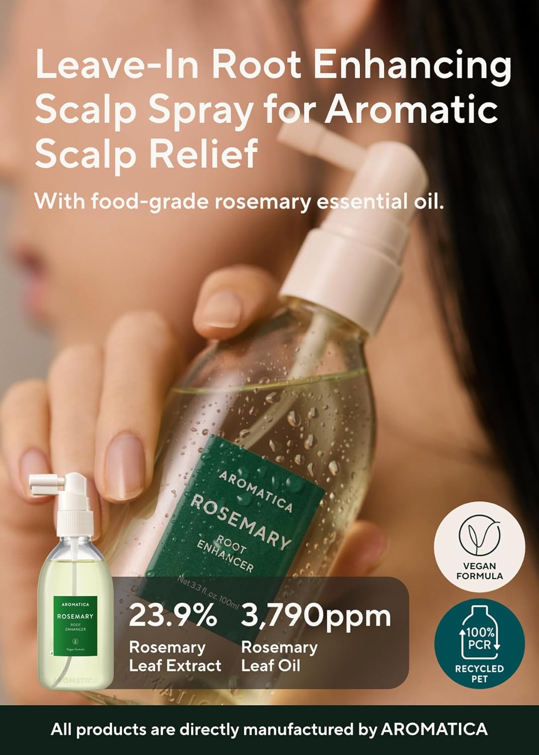 Rosemary Root Enhancer – Τονωτικό Σπρέι Τριχωτού με Δενδρολίβανο για Ενδυνάμωση & Ανάπτυξη Μαλλιών
