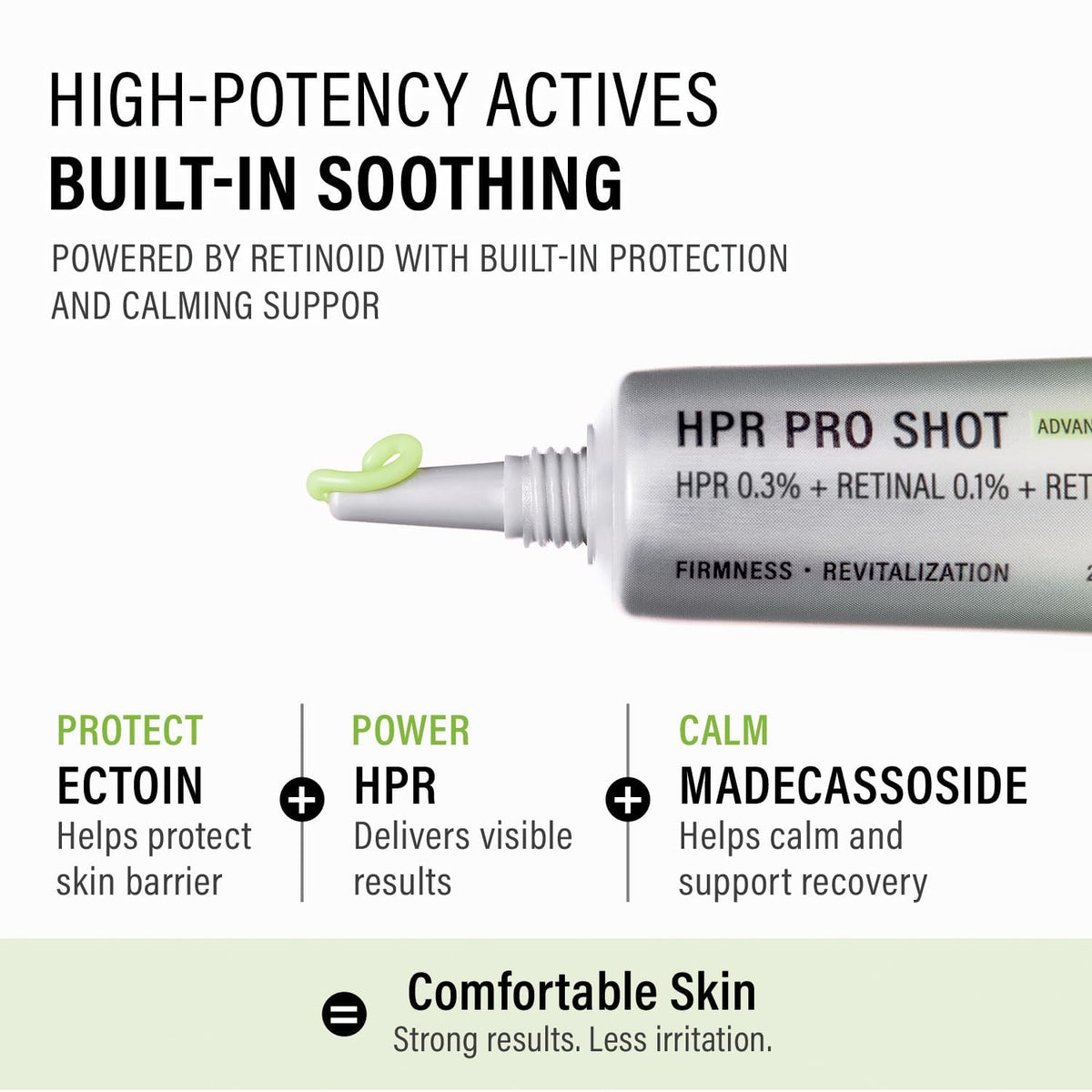 HPR Pro Shot – Εντατικός Αντιγηραντικός ορός Νύχτας με HPR, Retinal & Retinol για Ρυτίδες & Σύσφιξη