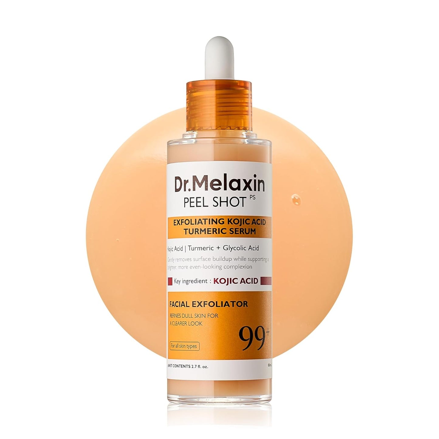 Peel Shot Exfoliating Kojic Acid Turmeric Serum – Απολεπιστικός Ορός Λάμψης με Kojic Acid & Κουρκουμά