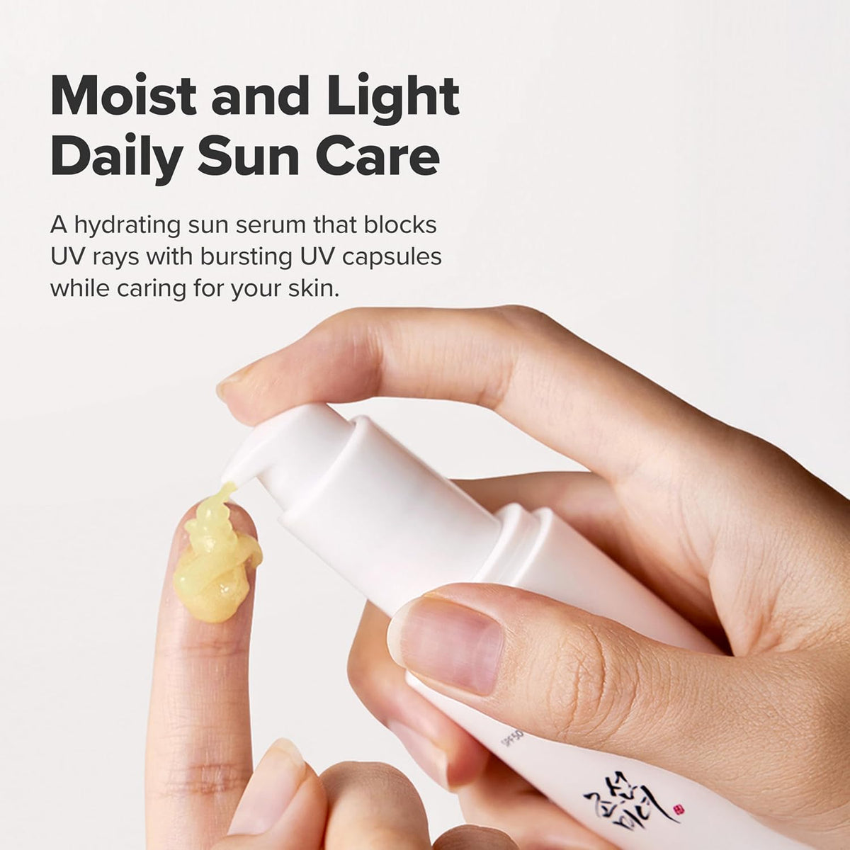 Ginseng Moist Sun Serum SPF50+