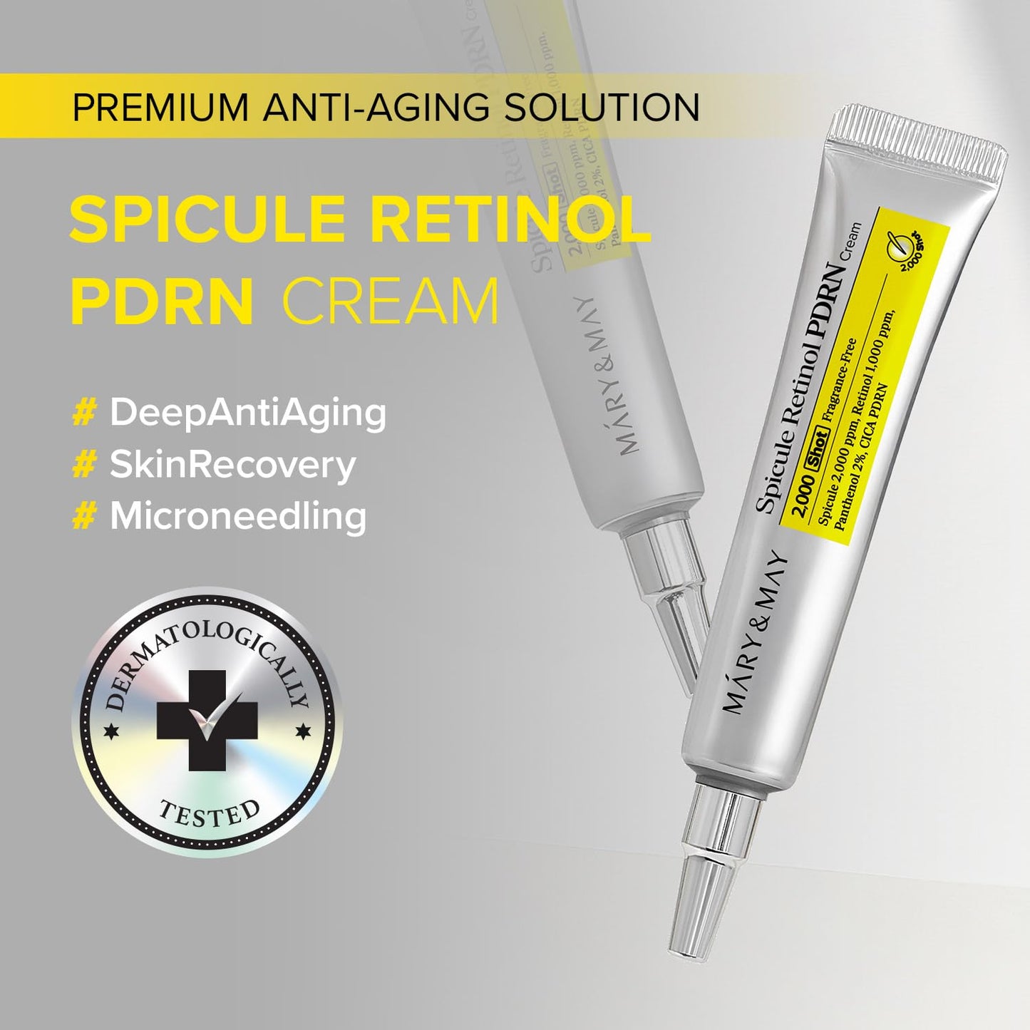 Spicule Retinol PDRN Cream - Κρέμα Αναγέννησης για Πόρους, Ρυτίδες & Ομοιόμορφη Όψη