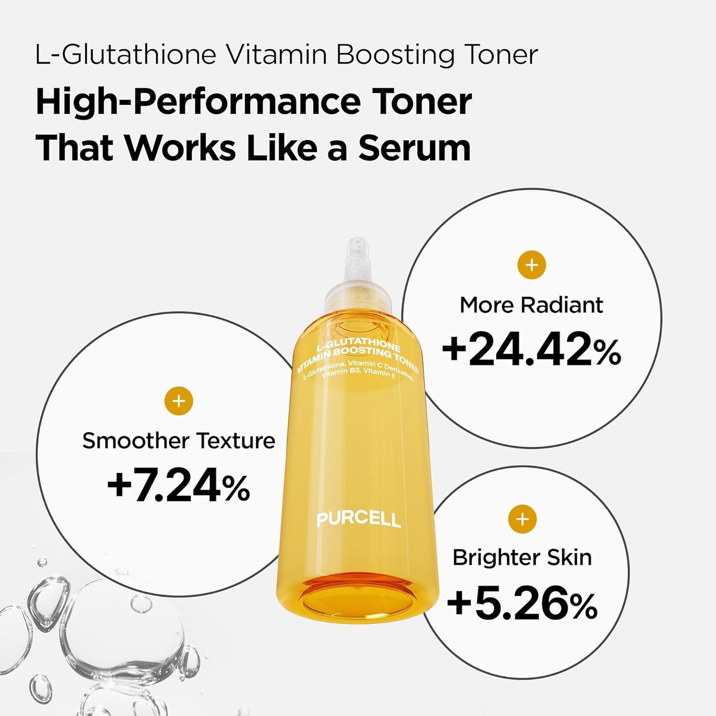 L-Glutathione Vitamin Boosting Toner – Τονωτική Λοσιόν Λάμψης & Ήπιας Απολέπισης