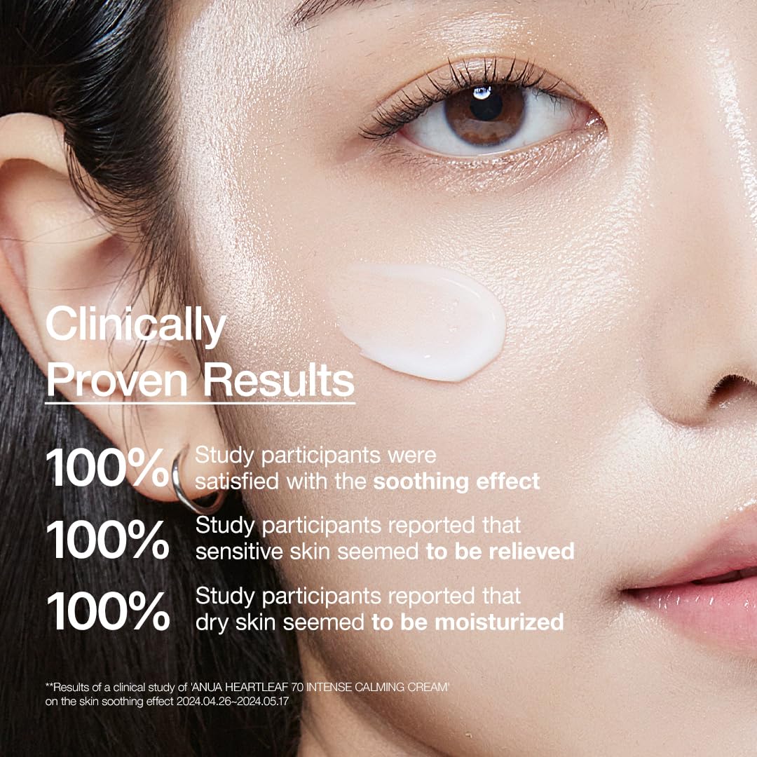Heartleaf 70% Intense Calming Cream - Καταπραϋντική κρέμα για ευαίσθητο δέρμα