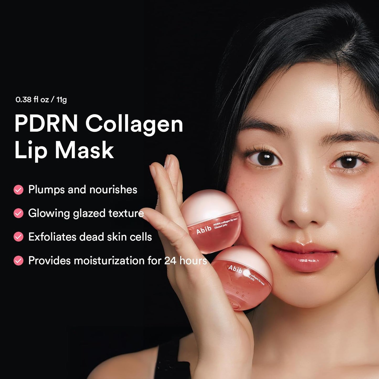 PDRN Collagen Lip Mask Glazed Jelly - Μάσκα Χειλιών με Ενυδάτωση & Σύσφιξη