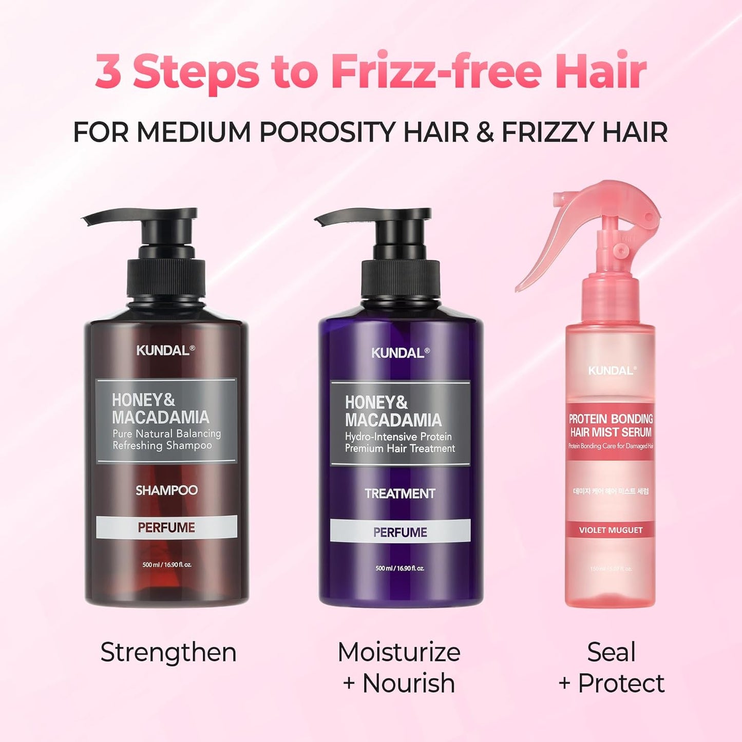 Protein Bonding Care Hair Mist Violet Muguet – Διφασικό Serum Mist Επανόρθωσης & Θρέψης για Λεία, Λαμπερά Μαλλιά