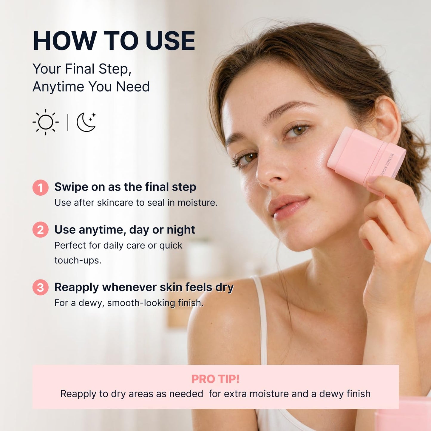 PDRN Pink Vitamin Glow Boosting Multi Balm – Balm Stick Λάμψης & Σύσφιξης με PDRN και Volufiline™