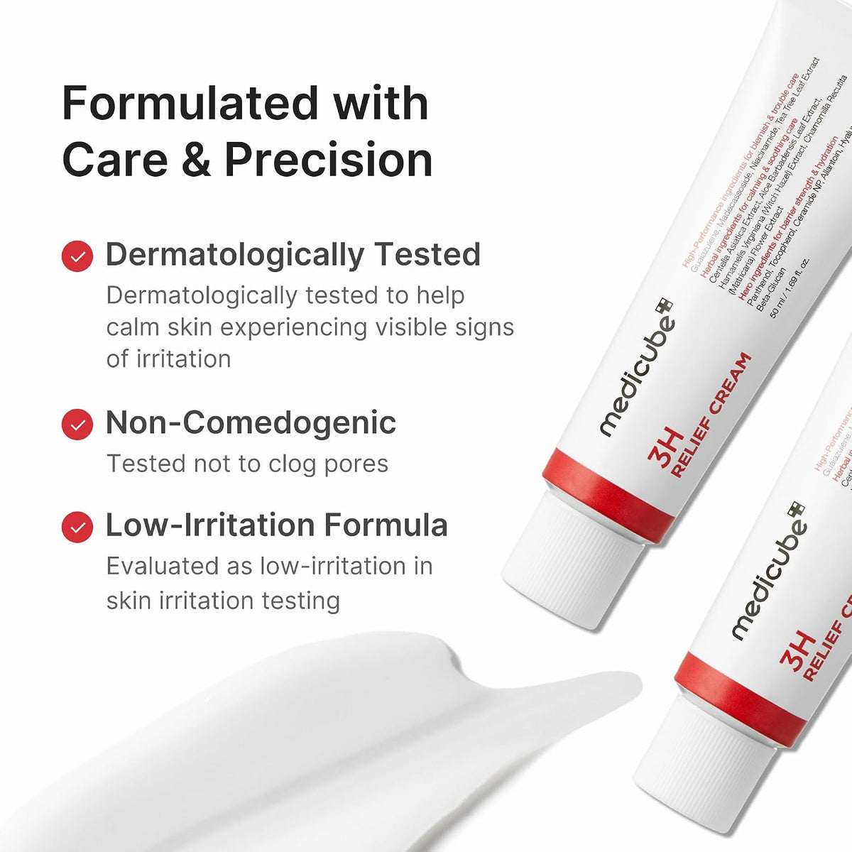 Hypochlorous 3H Relief Cream – Καταπραϋντική Κρέμα Ενυδάτωσης για Ευαίσθητη Επιδερμίδα & Ενίσχυση του Επιδερμικού Φραγμού
