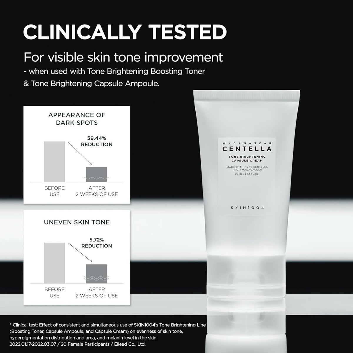 Madagascar Centella Tone Brightening Capsule Cream