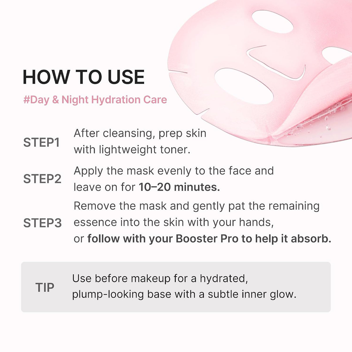 PDRN Pink Peptide Serum Mask – Ενυδατική Υφασμάτινη Μάσκα Λάμψης & Ελαστικότητας με PDRN & Πεπτίδια