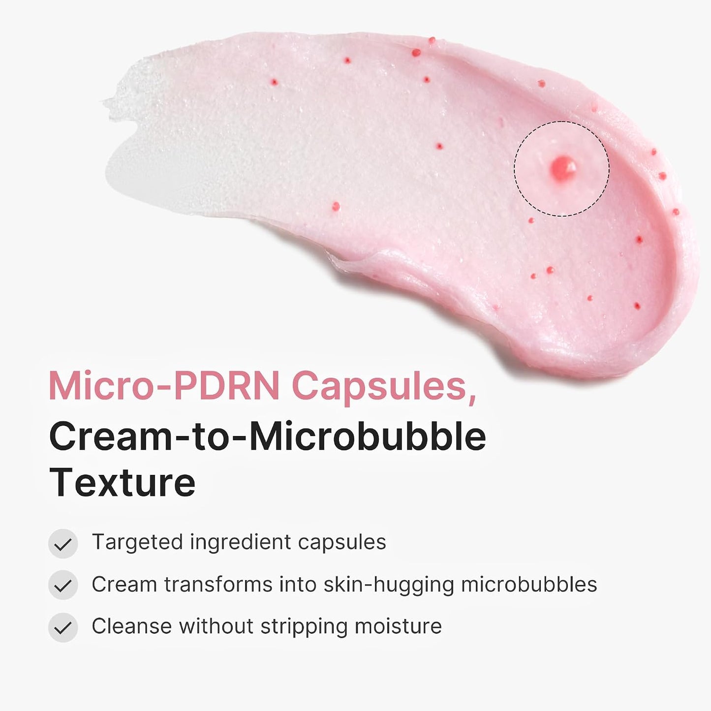 PDRN Pink Glutathione Capsule Cleansing Foam – Αφρός Καθαρισμού Λάμψης & Ενυδάτωσης με PDRN, Γλουταθειόνη & Κολλαγόνο