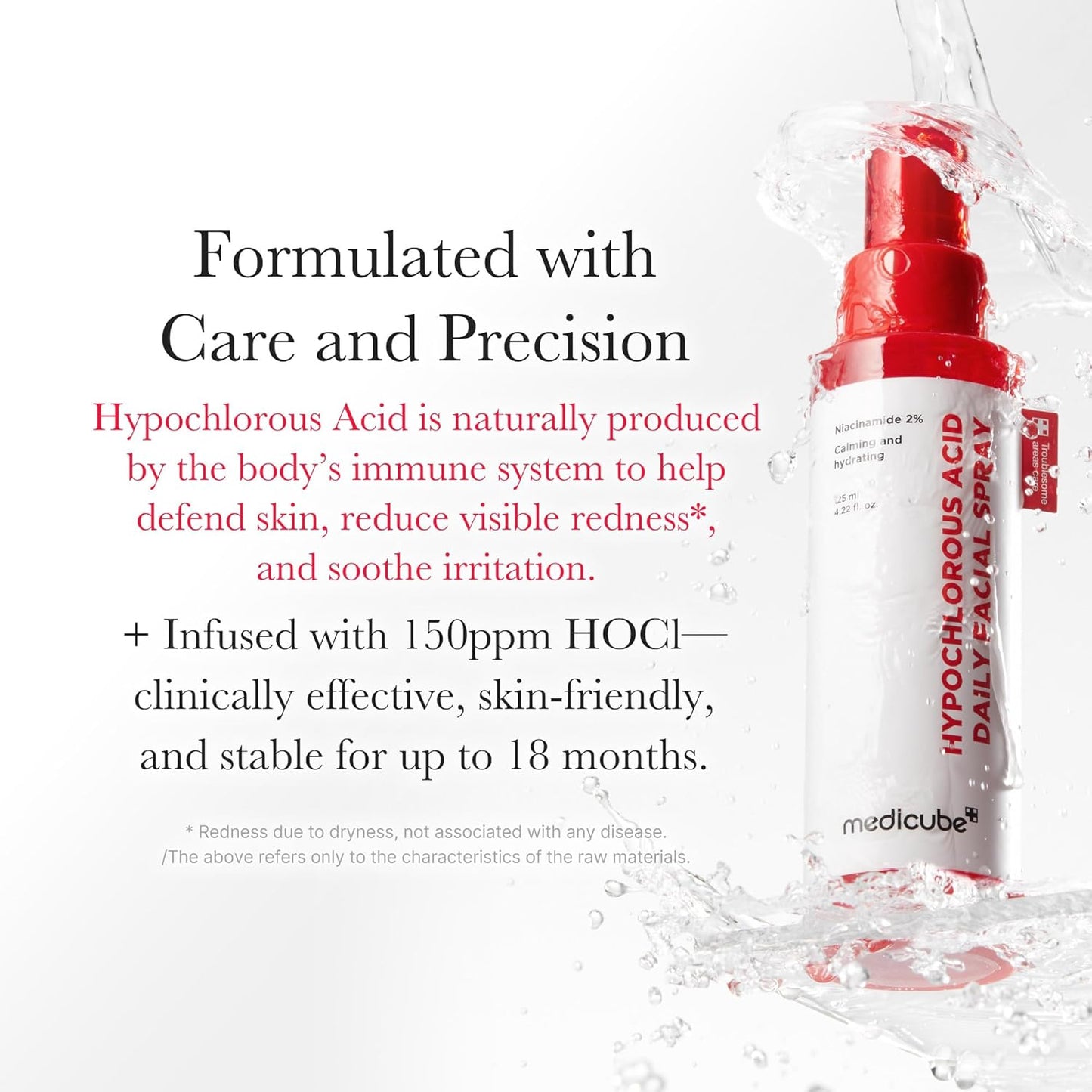 Hypochlorous Acid Daily Facial Spray – Καταπραϋντικό & Καθαριστικό Mist Προσώπου με HOCl