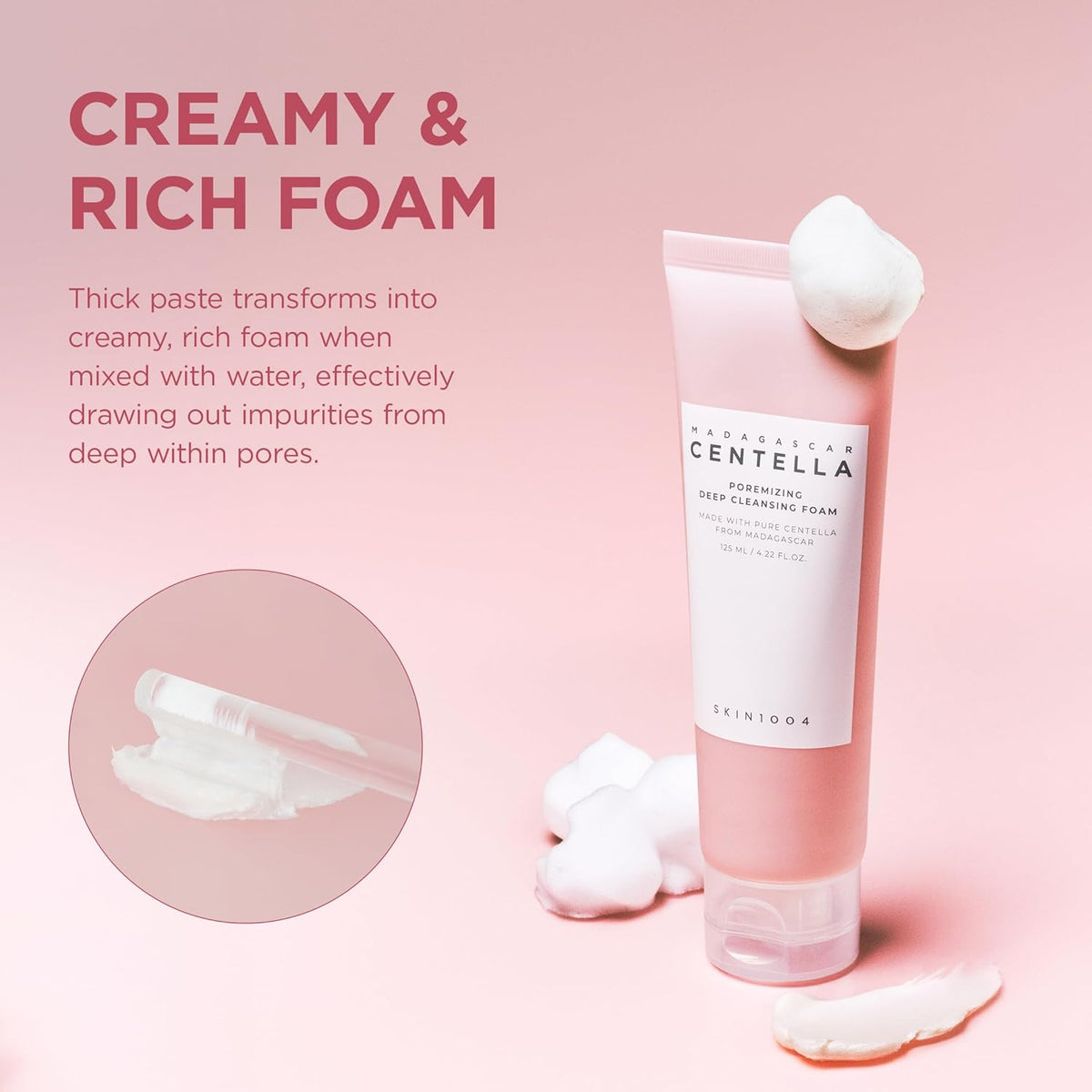 Madagascar Centella Poremizing Deep Cleansing Foam - Αφρός καθαρισμού για δέρμα με πόρους