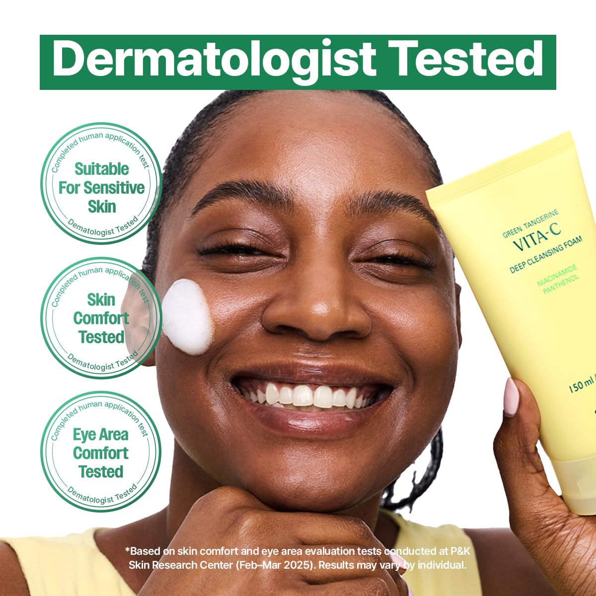 Green Tangerine Vita C Cleansing Foam