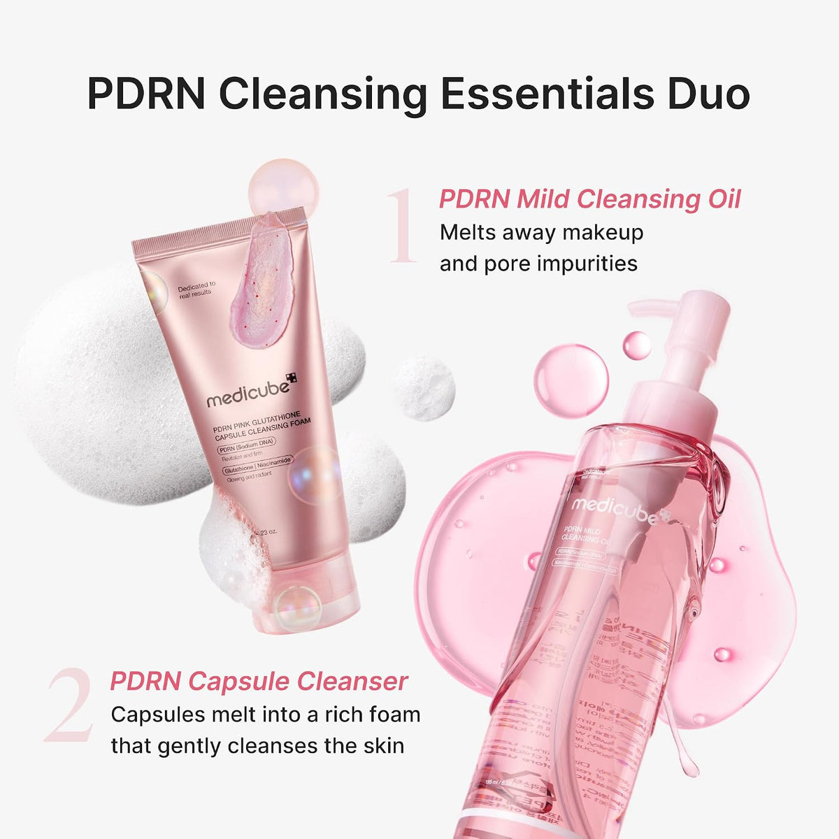 PDRN Mild Cleansing Oil – Απαλό Λάδι Καθαρισμού με PDRN για Ενυδάτωση & Λάμψη