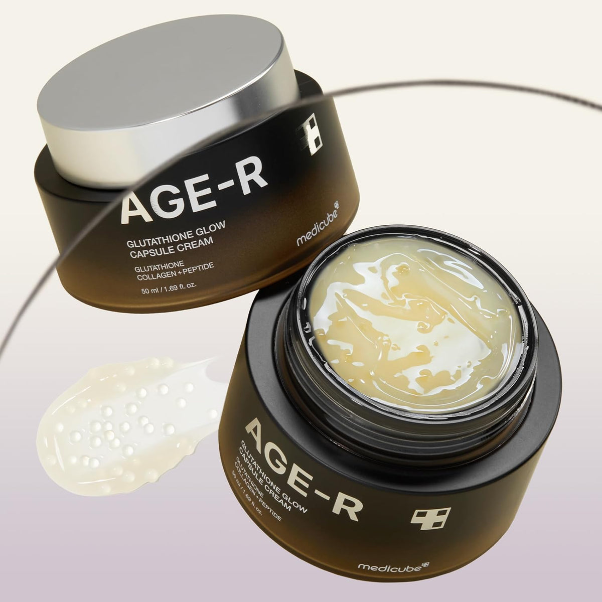 AGE-R Glutathione Glow Capsule Cream - Κρέμα Λάμψης με κάψουλες Γλουταθειόνης