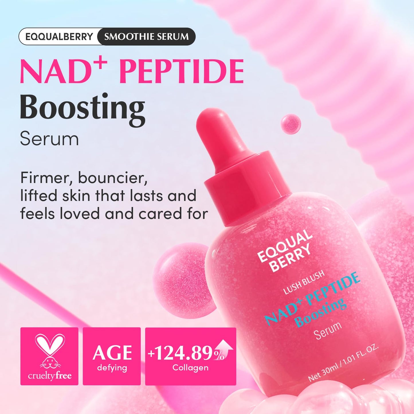NAD+ Peptide Boosting Serum
