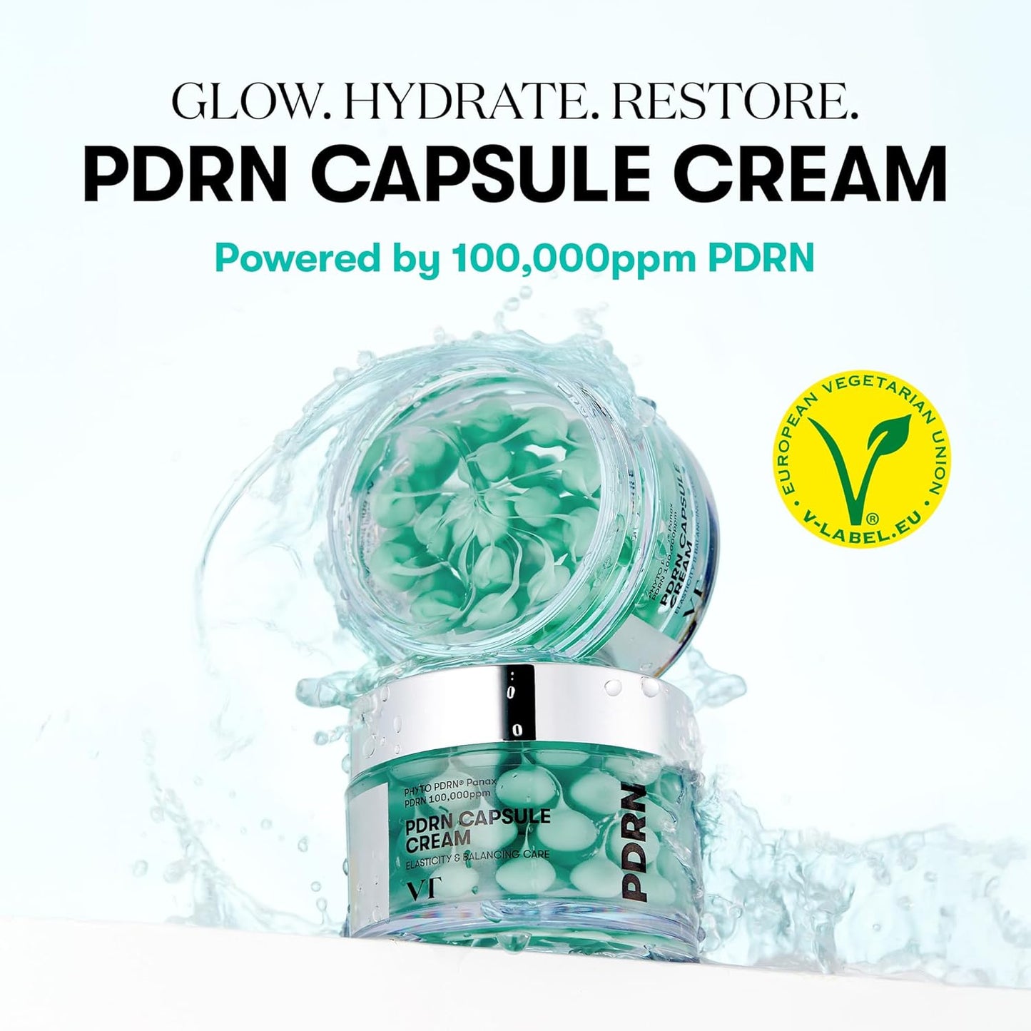 PDRN Capsule Cream 100 - Κρέμα Καψουλών με PDRN για Λάμψη & Σύσφιξη