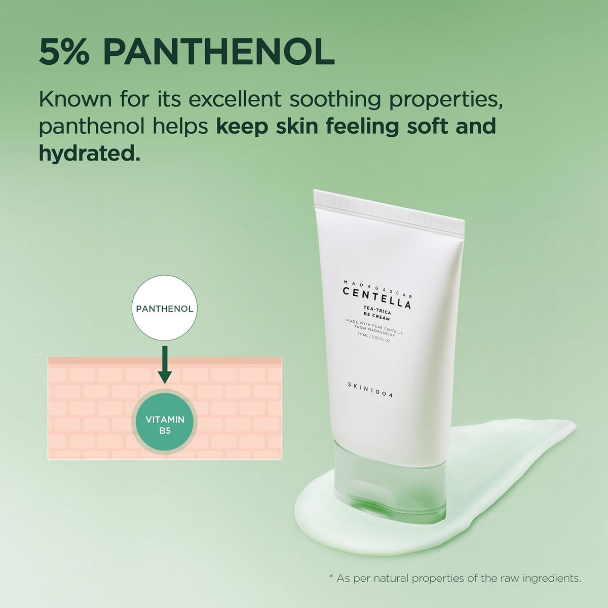 Madagascar Centella Tea-Trica B5 Cream - Καταπραϋντική &amp; Επανορθωτική Κρέμα