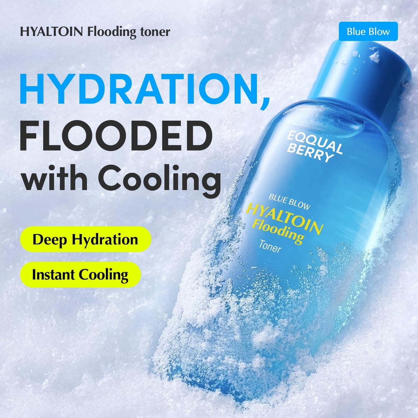 Hyaltoin Flooding Toner – Ενυδατική Τονωτική Λοσιόν Βαθιάς Ενυδάτωσης & Cooling Effect