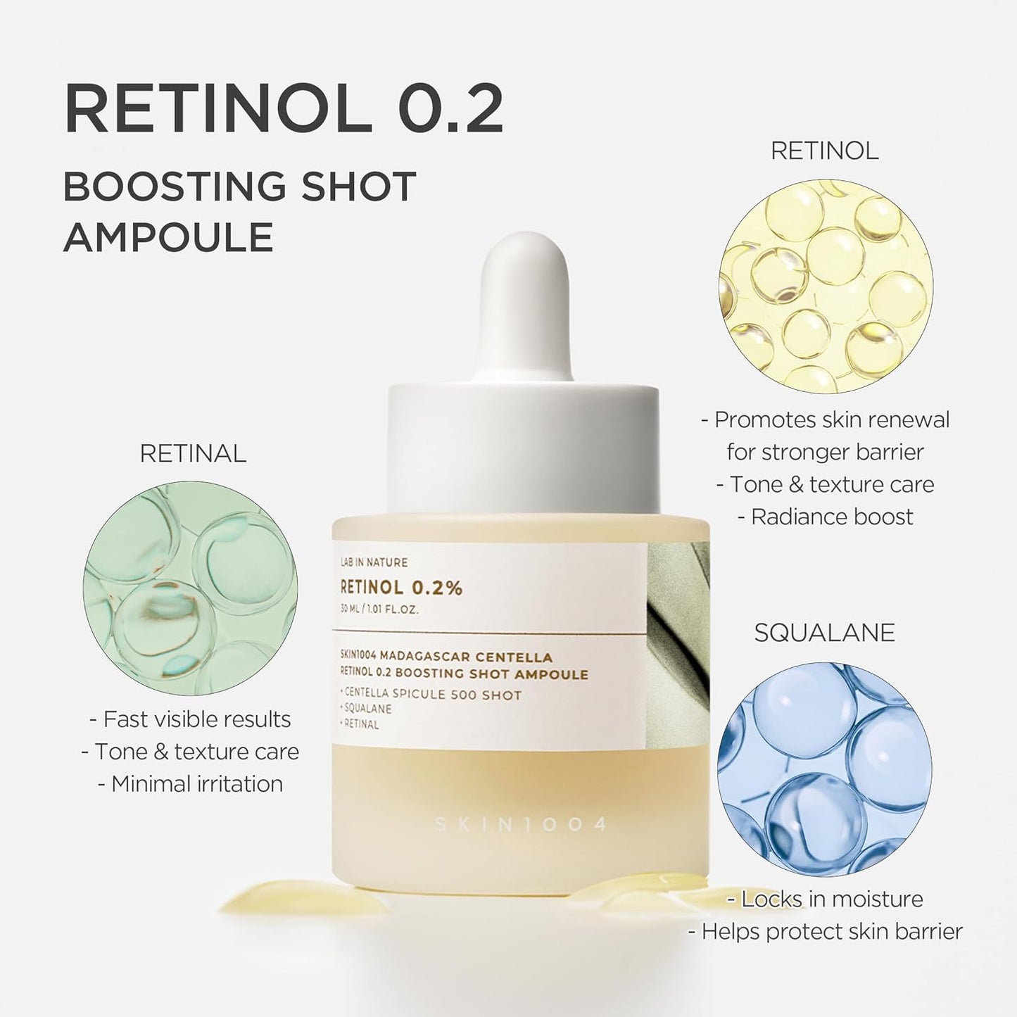 Retinol 0.2 Boosting Shot Ampoule - Ενισχυτική Αμπούλα για Σφριγηλή και Ελαστική Επιδερμίδα