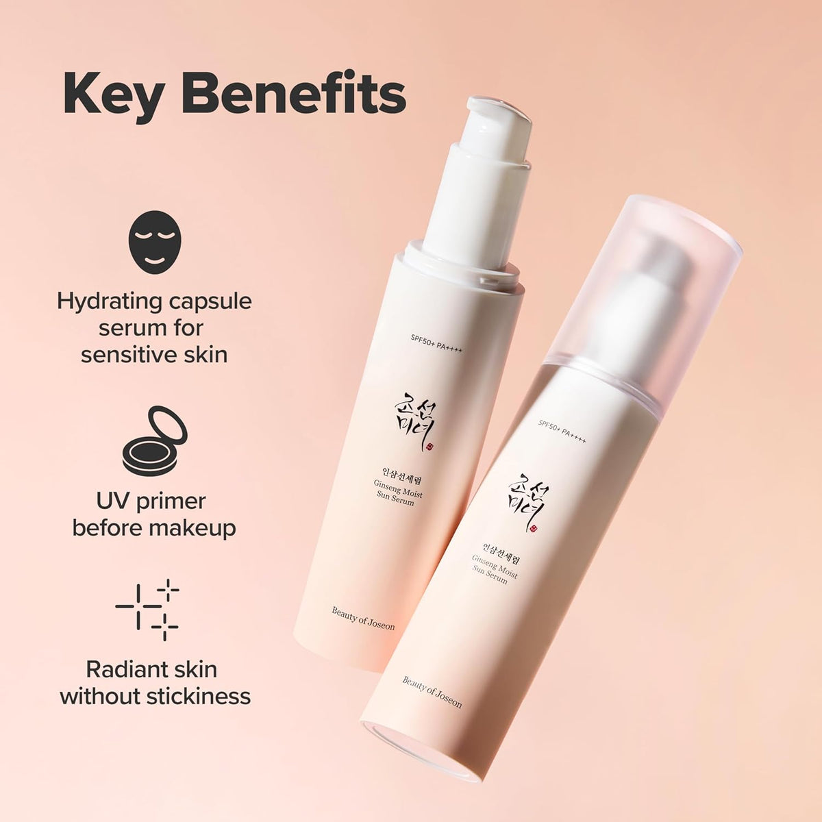 Ginseng Moist Sun Serum SPF50+