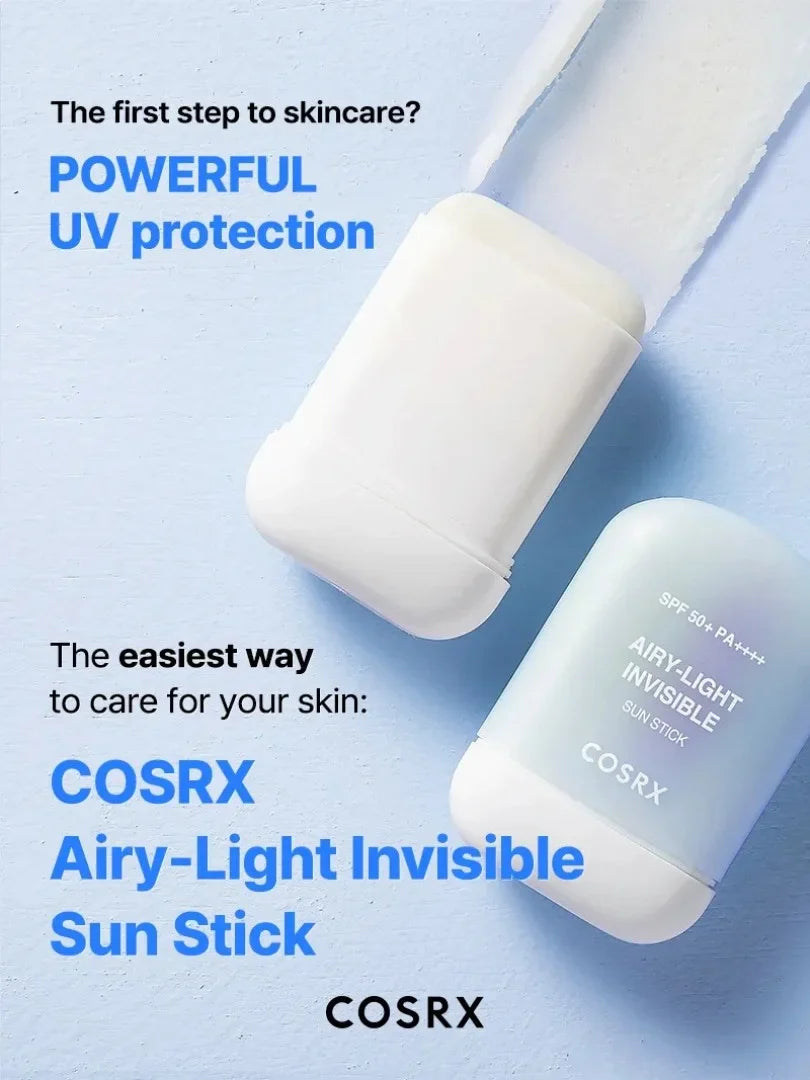 Airy-Light Invisible SunStick SPF50 PA++++ - Αόρατο αντηλιακό στικ