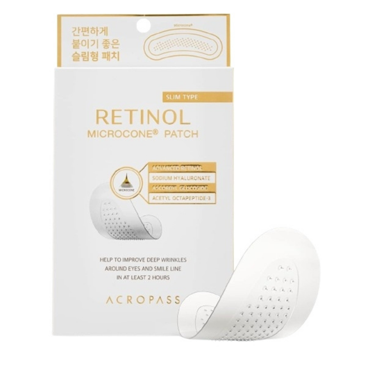 Retinol Microcone Patch Slim Type – Microcone Patches με Ρετινόλη & Υαλουρονικό για Ρυτίδες