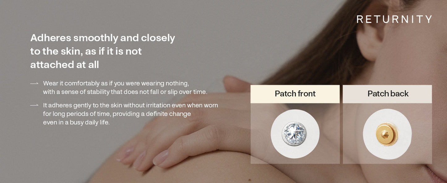 Ear Therapy Acupressure Patch Crystal - Διακοσμητικά Αυτοκόλλητα Πιεσοθεραπείας για Ευεξία