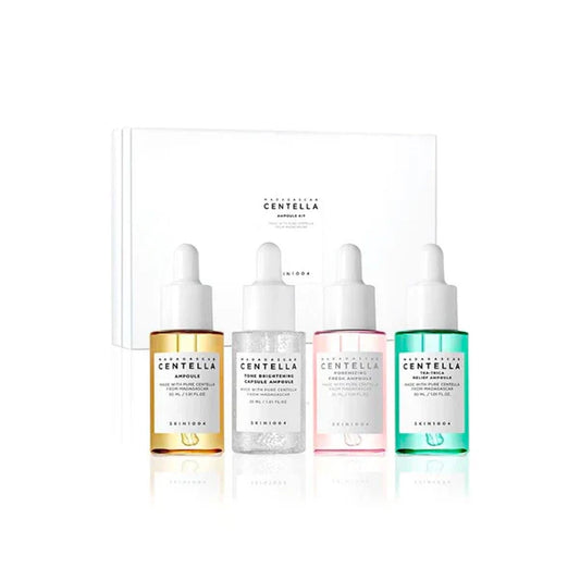 Madagascar Centella Ampoule Kit - Σετ 4 μίνι αμπούλες για πολυλειτουργική χρήση
