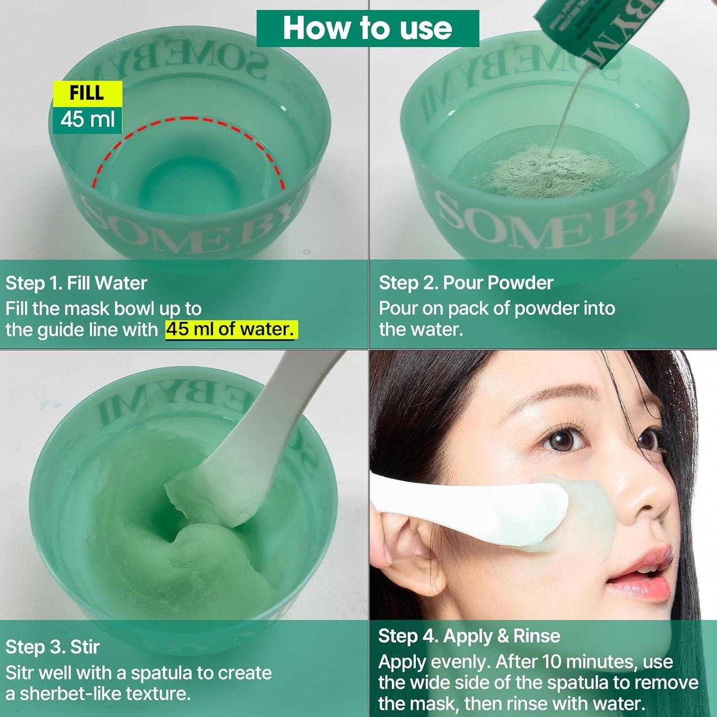 Spirulina PDRN Soothing Sherbet Mask - Καταπραϋντική μάσκα προσώπου με δροσερό αποτέλεσμα