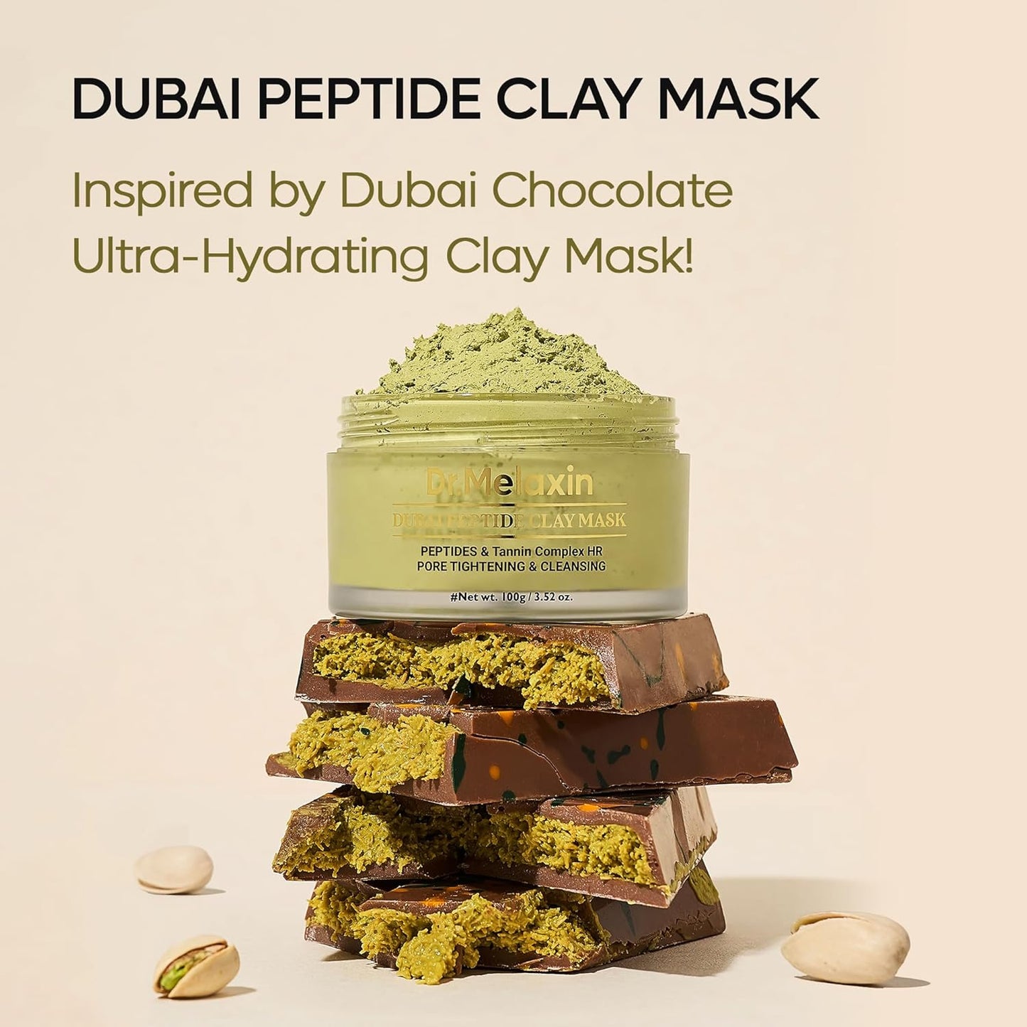 Dubai Peptide Clay Mask - Μάσκα Πηλού Αποτοξίνωσης Πεπτιδίων