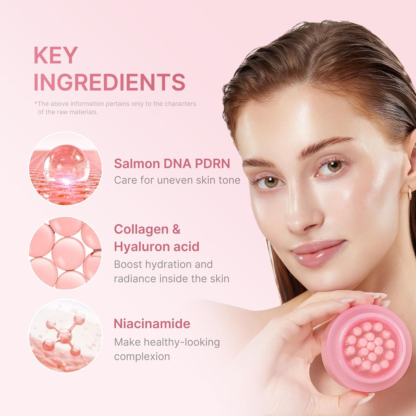 PDRN Pink Collagen Capsule Cream - Κρέμα με Κάψουλες PDRN & Κολλαγόνου για Λάμψη & Ομοιόμορφο Τόνο