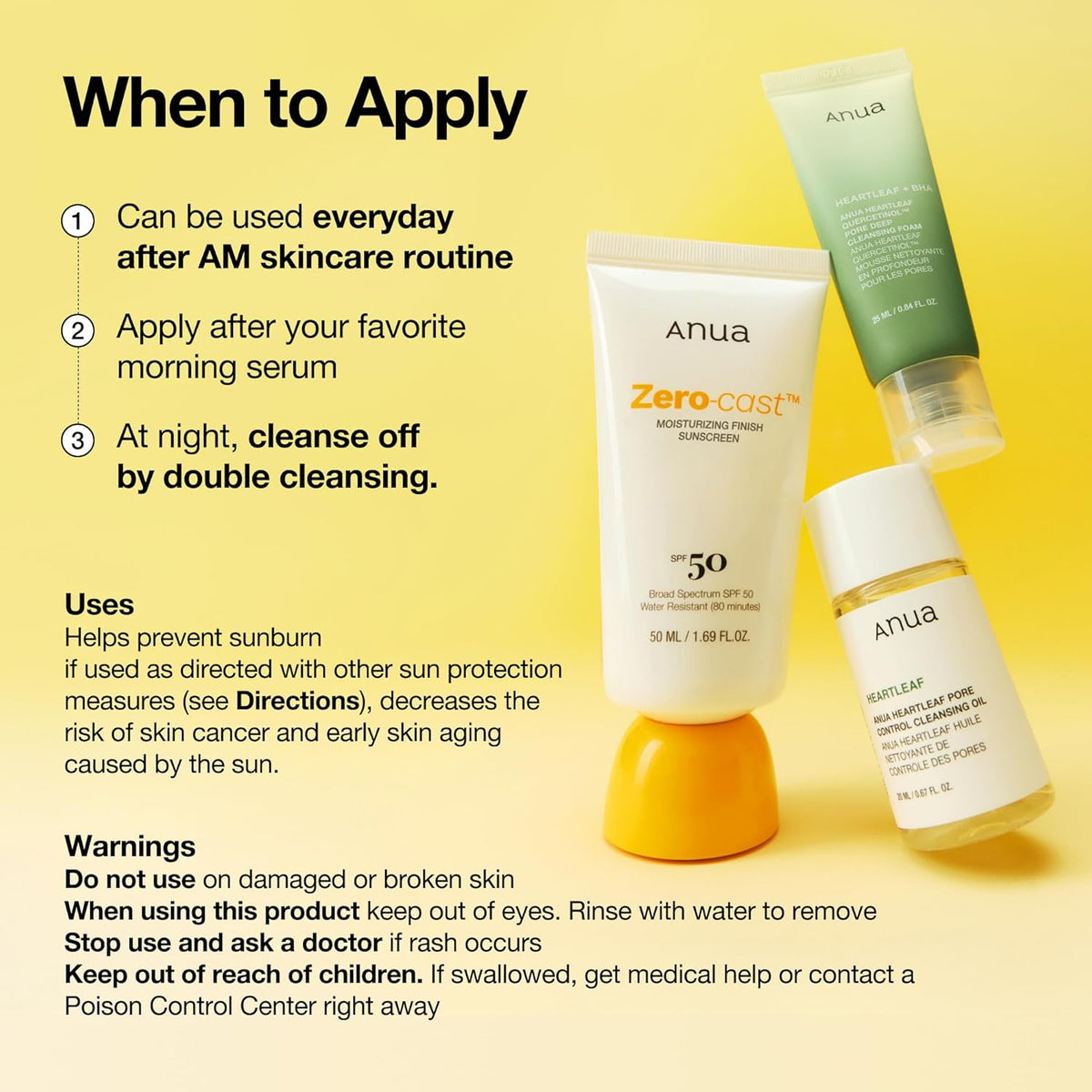 Zero-Cast Moisturizing Finish Sunscreen SPF50+ - Ενυδατικό αντηλιακό χωρίς white cast