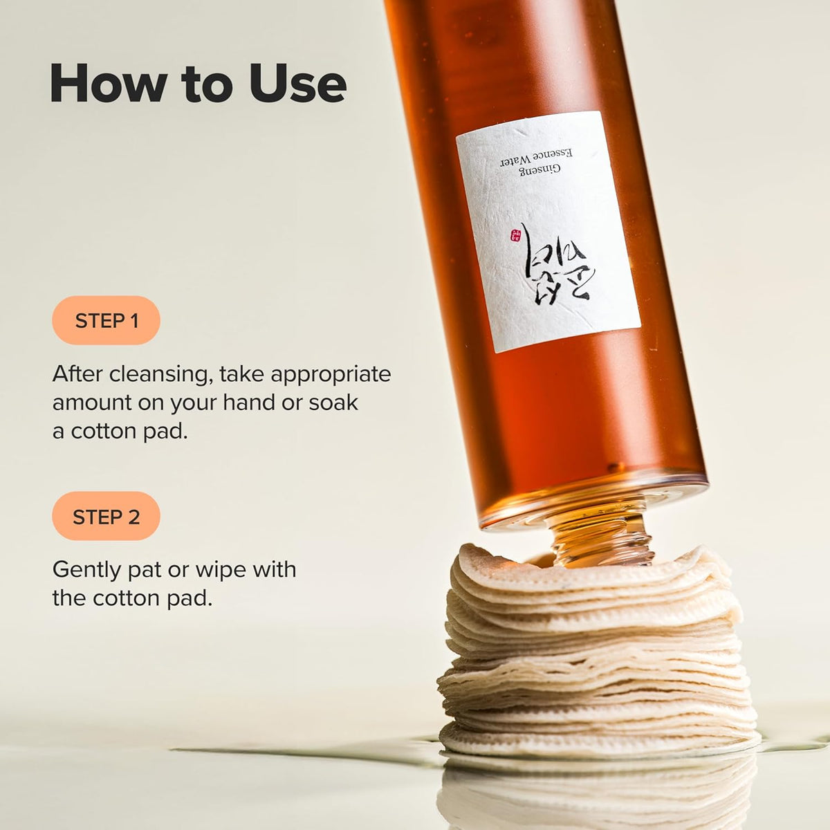 Ginseng essence water
