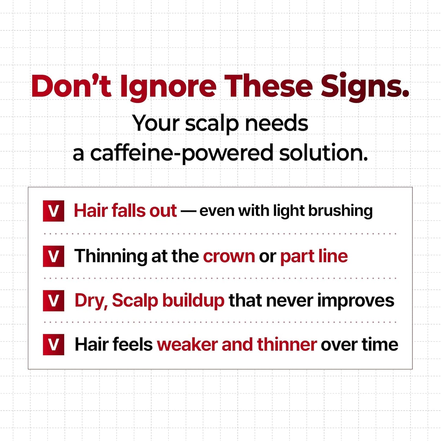 10X Caffeine Strengthening Scalp Serum – Ορός Ενδυνάμωσης Τριχωτού με 10x Καφεΐνη για Πιο Δυνατά & Πυκνά Μαλλιά