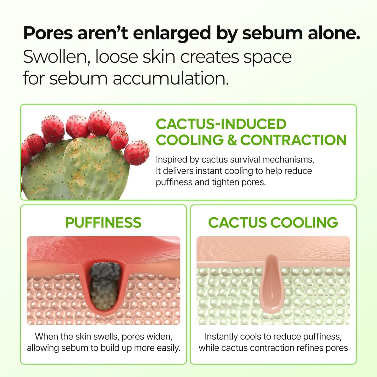Cactox Pore Relief Multi Balm - Δροσιστικό Balm για Σύσφιξη Πόρων & Μείωση Πρηξίματος