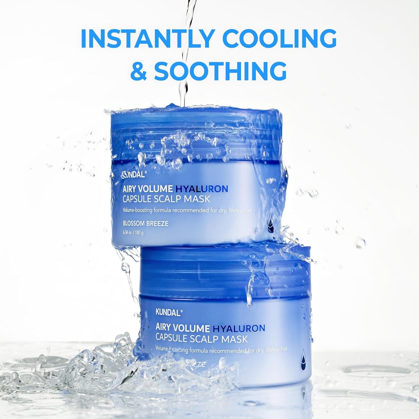 Airy Volume Hyaluron Capsule Scalp Mask Blossom Breeze – Μάσκα Τριχωτού & Μαλλιών για Όγκο και Ενυδάτωση