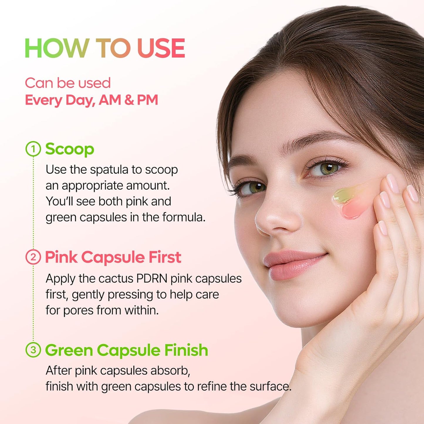 Cactox Pore Relief Dual Capsule Cream -  Κρέμα Διπλής Δράσης με Κάψουλες για Πόρους, Σύσφιξη & Ενυδάτωση