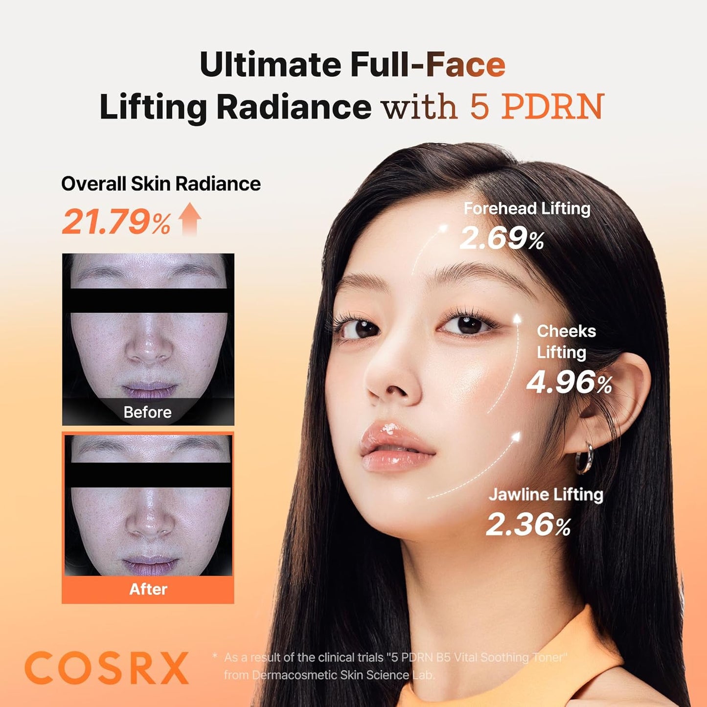 5 PDRN B5 Vital Soothing Toner - Αναζωογονητικό Toner για Λάμψη, Σύσφιξη & Καταπράυνση