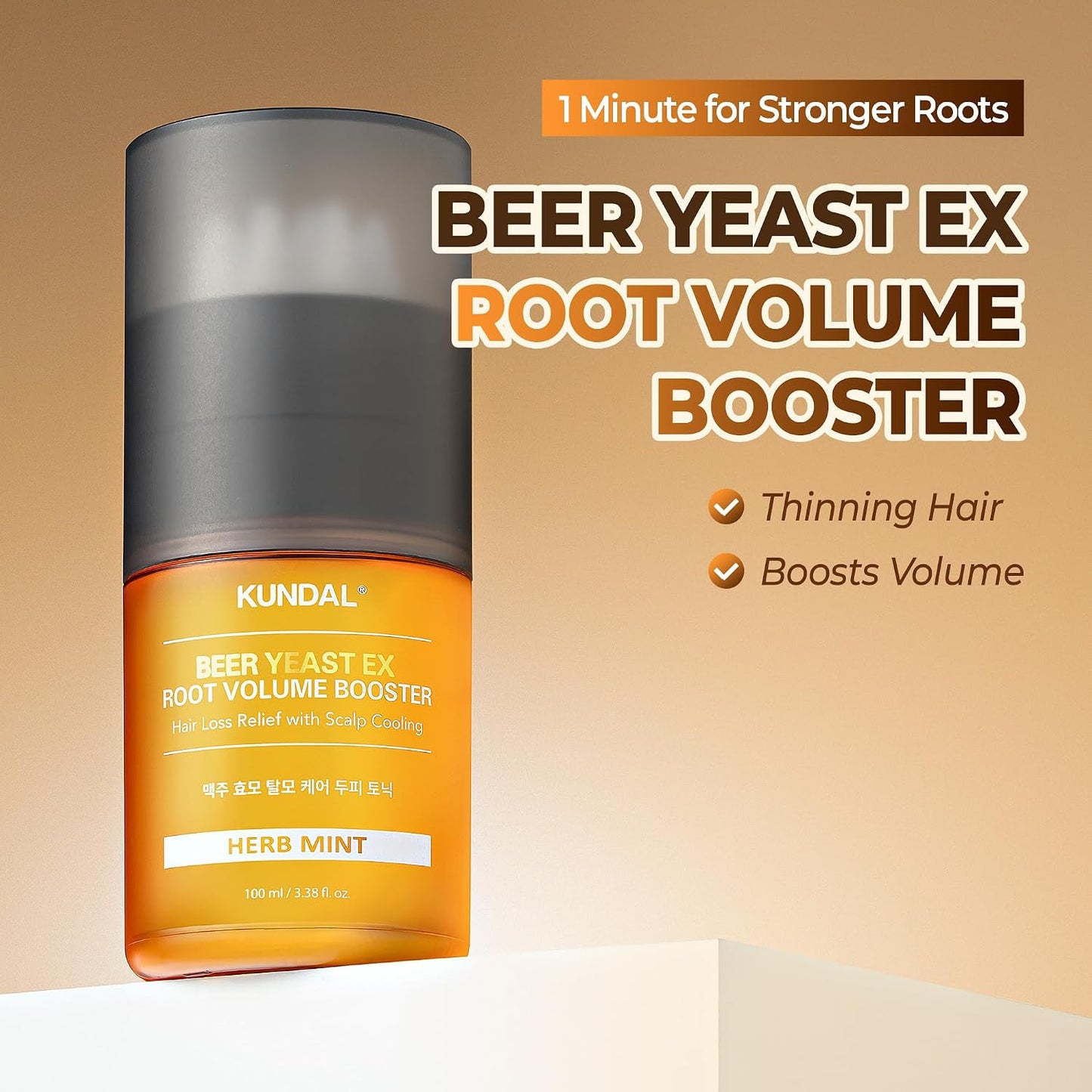 Beer Yeast Ex Root Volume Tonic Herb Mint - Τονωτική Λοσιόν Όγκου Ρίζας με Εκχύλισμα Μαγιάς Μπύρας & Μέντα