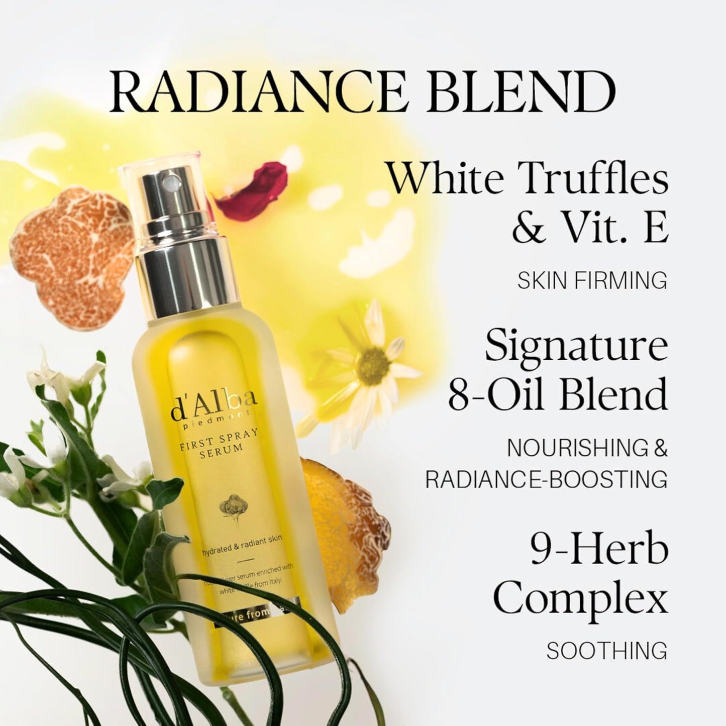 White Truffle First Spray Serum – Ενυδατικό Mist Προσώπου με Λευκή Τρούφα