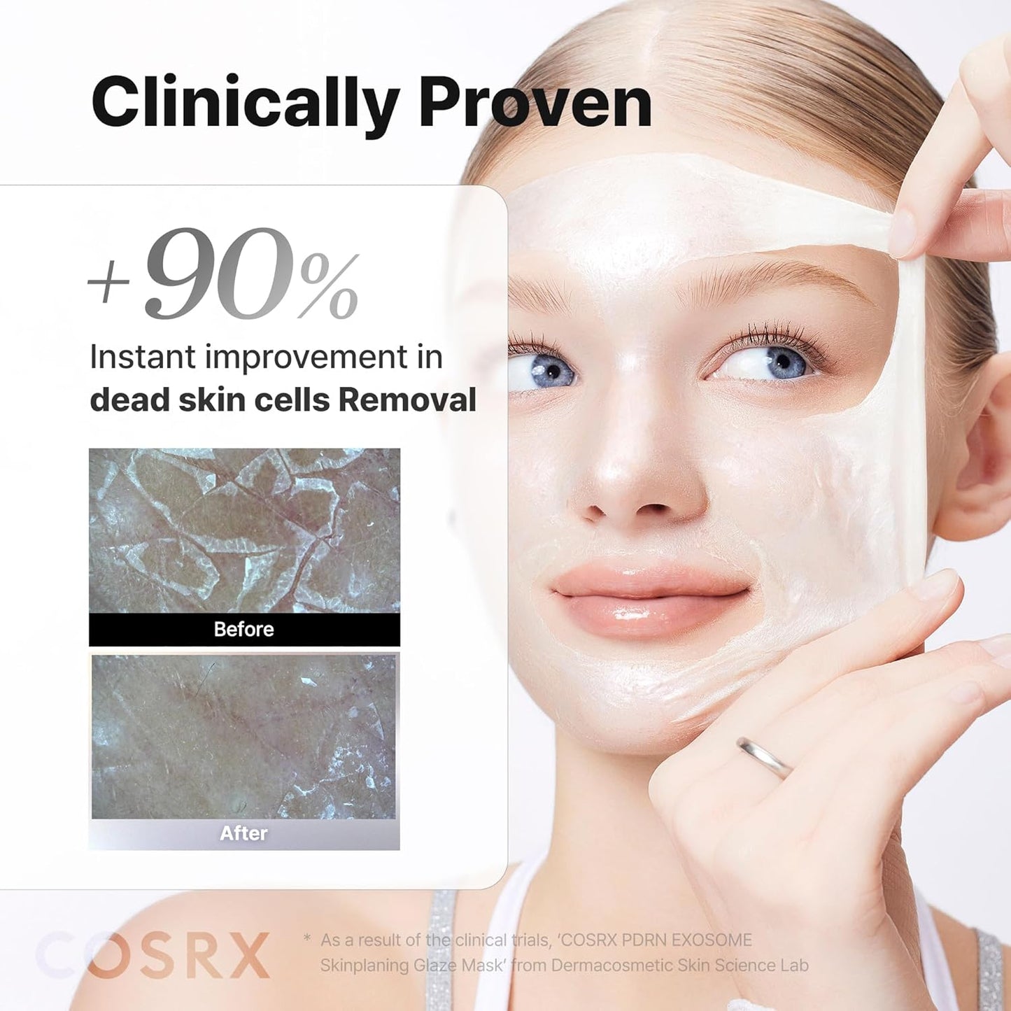 PDRN EXOSOME Skinplaning Glaze Mask - Peel-Off Μάσκα Λάμψης & Σύσφιξης