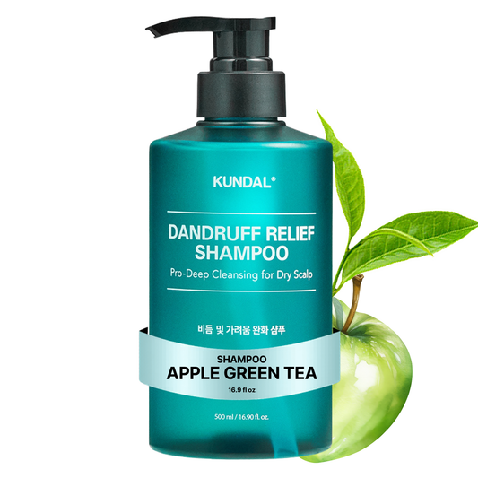 Dandruff Relief Shampoo Apple Green Tea – Σαμπουάν Κατά της Πιτυρίδας για Ξηρό & Ευαίσθητο Τριχωτό