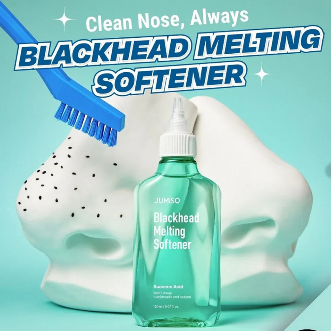 Blackhead melting softner + Cotton Pad + Cotton Swab - Μαλακτική Λοσιόν για Μαύρα Στίγματα & Ρύθμιση Σμήγματος