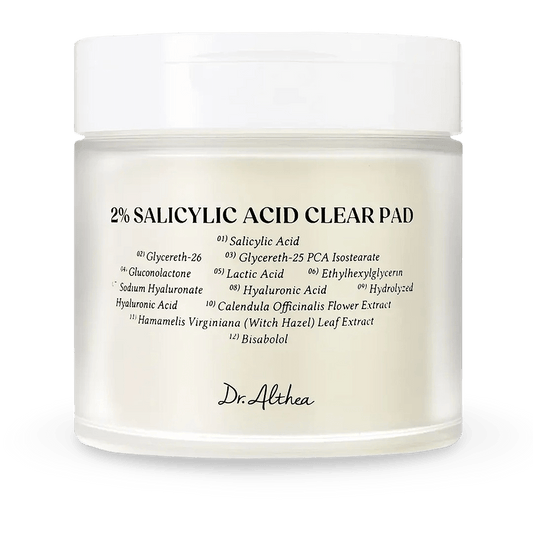 2% Salicylic Acid Clear Pad - Απολεπιστικά Pads Καθαρισμού Πόρων & Κατά της Ακμής