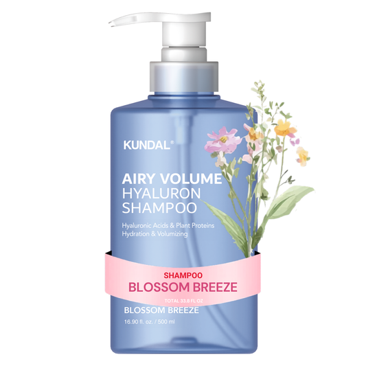 Airy Volume Hyaluron Shampoo Blossom Breeze – Ενυδατικό Σαμπουάν Όγκου με Υαλουρονικό για Ανάλαφρα & Πλούσια Μαλλιά